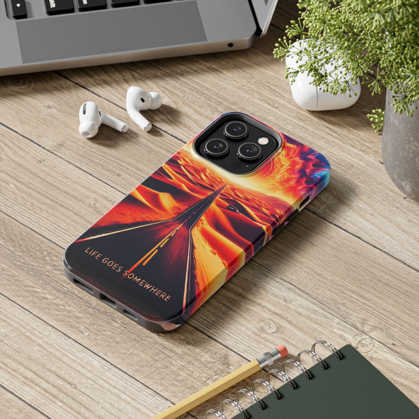 Life Goes Somewhere Phone Case