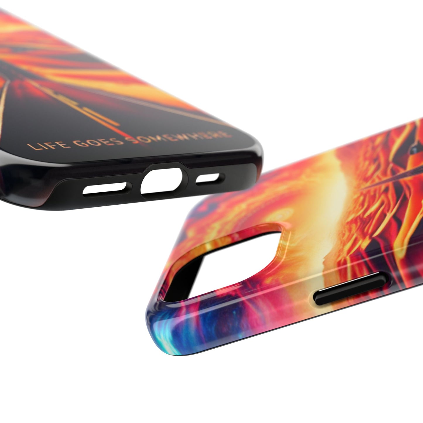 Life Goes Somewhere Phone Case