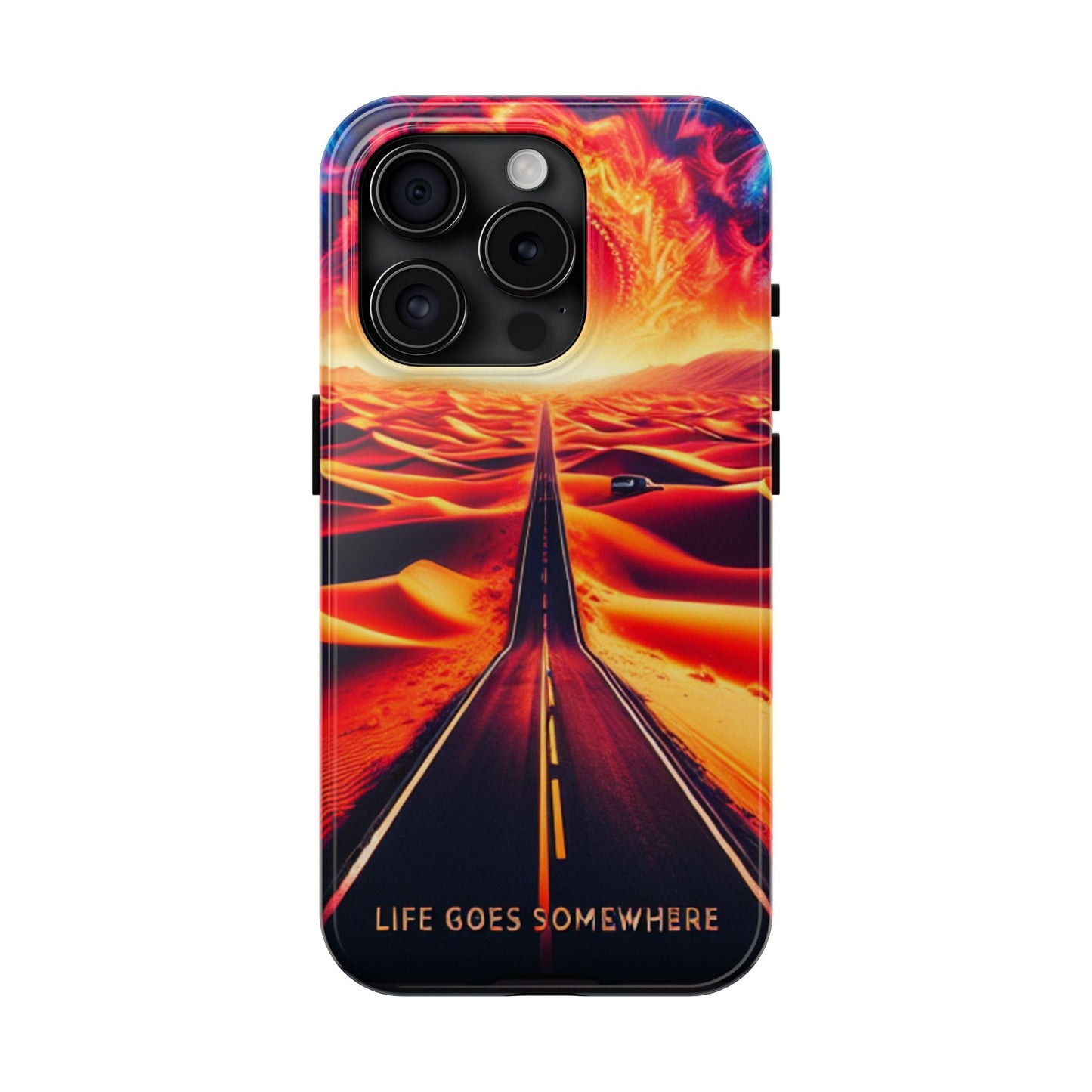 Life Goes Somewhere Phone Case