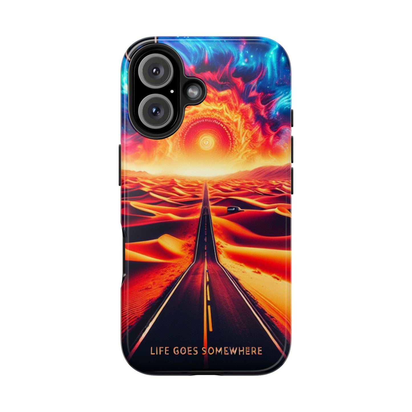 Life Goes Somewhere Phone Case