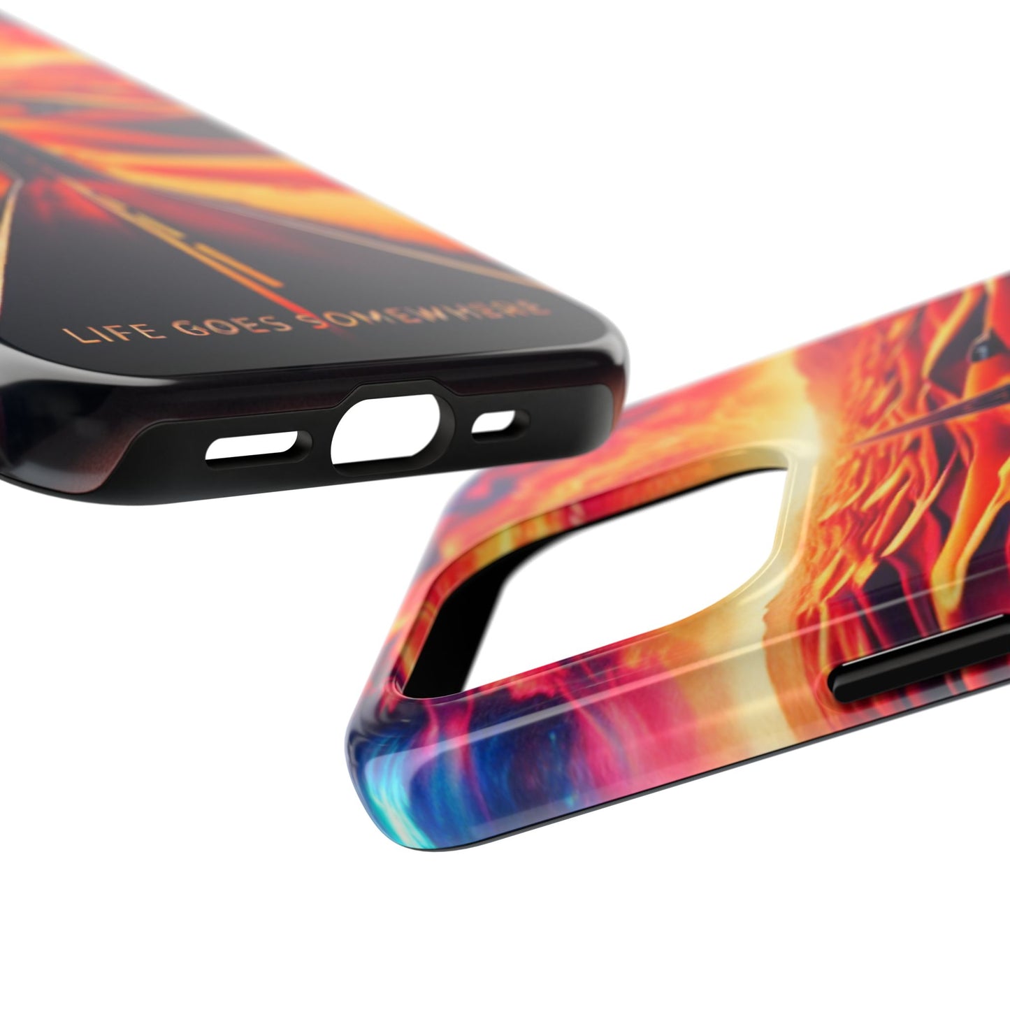 Life Goes Somewhere Phone Case