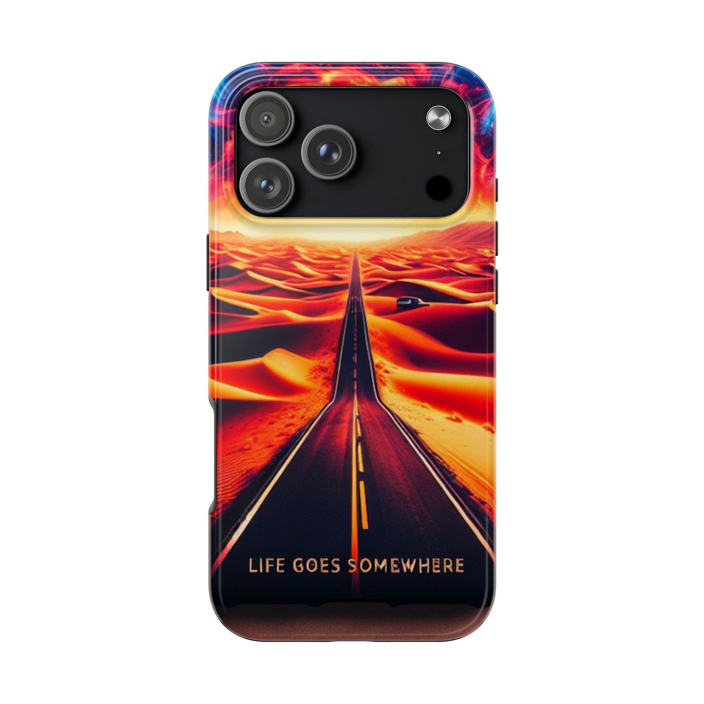 Life Goes Somewhere Phone Case