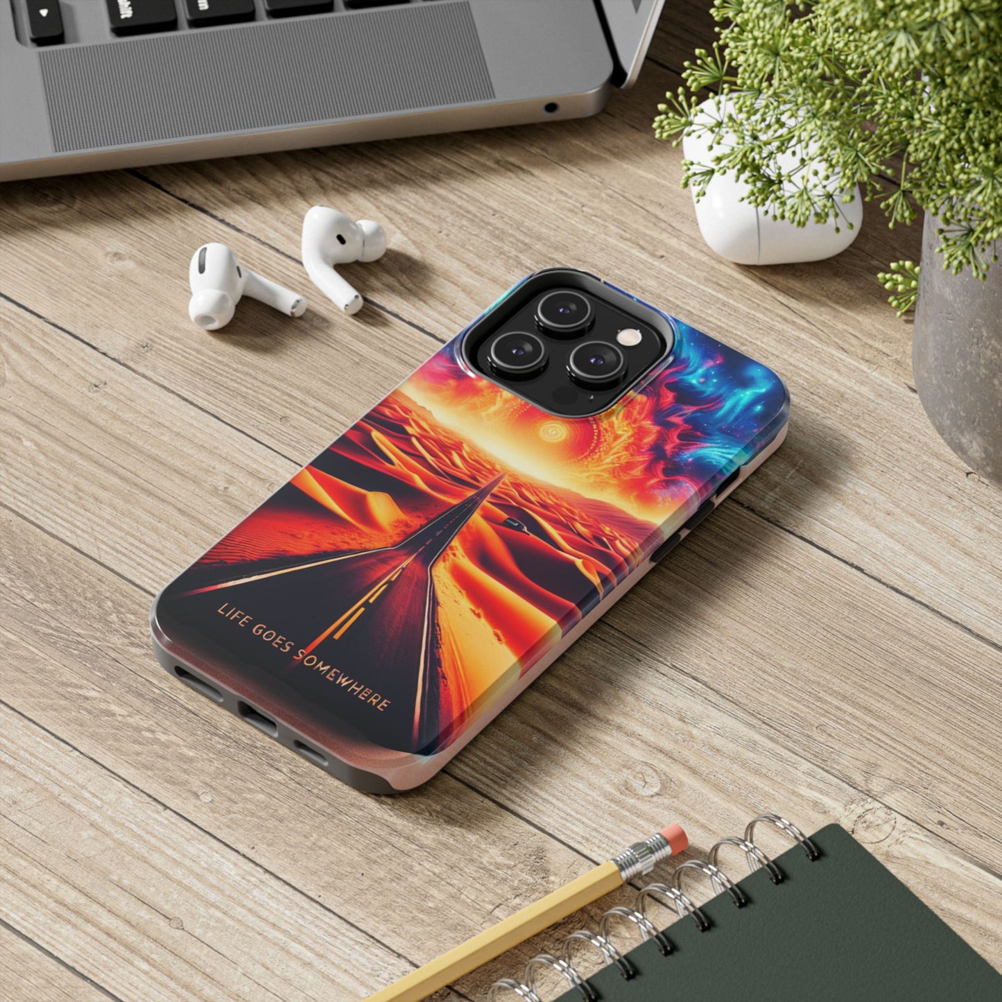 Life Goes Somewhere Phone Case