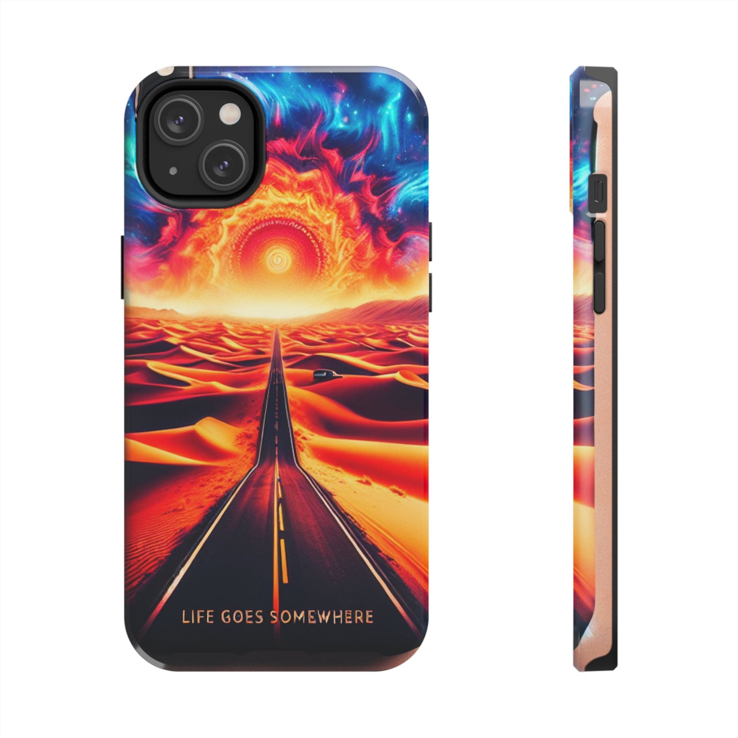 Life Goes Somewhere Phone Case