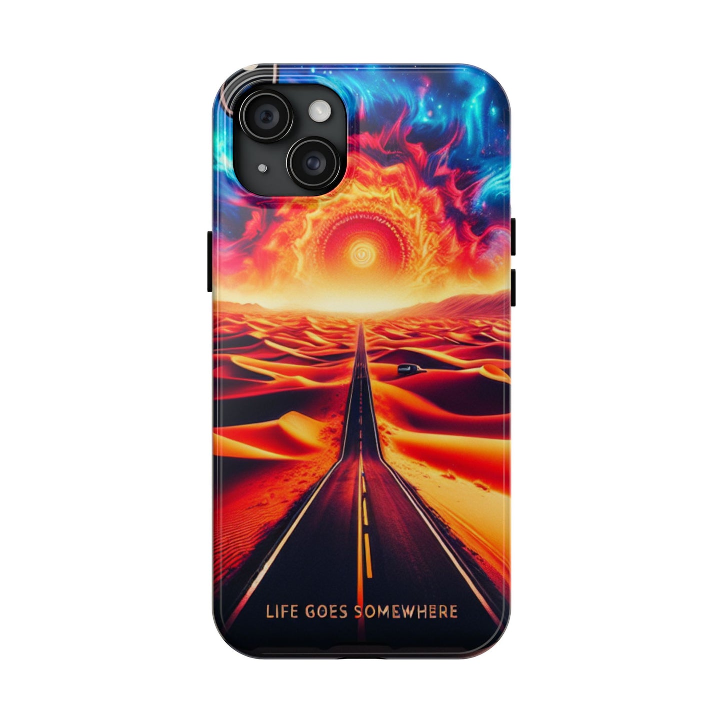 Life Goes Somewhere Phone Case