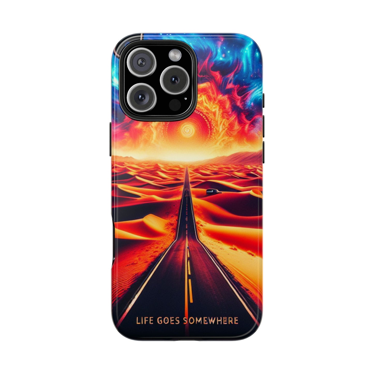 Life Goes Somewhere Phone Case