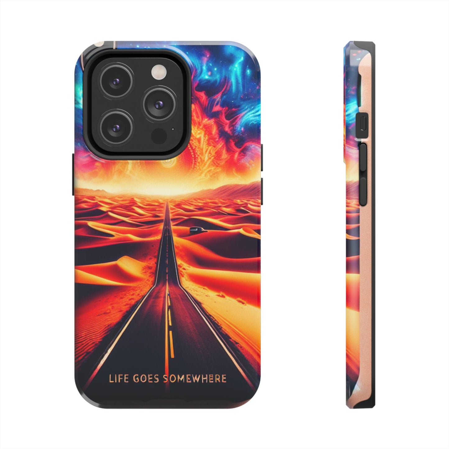 Life Goes Somewhere Phone Case