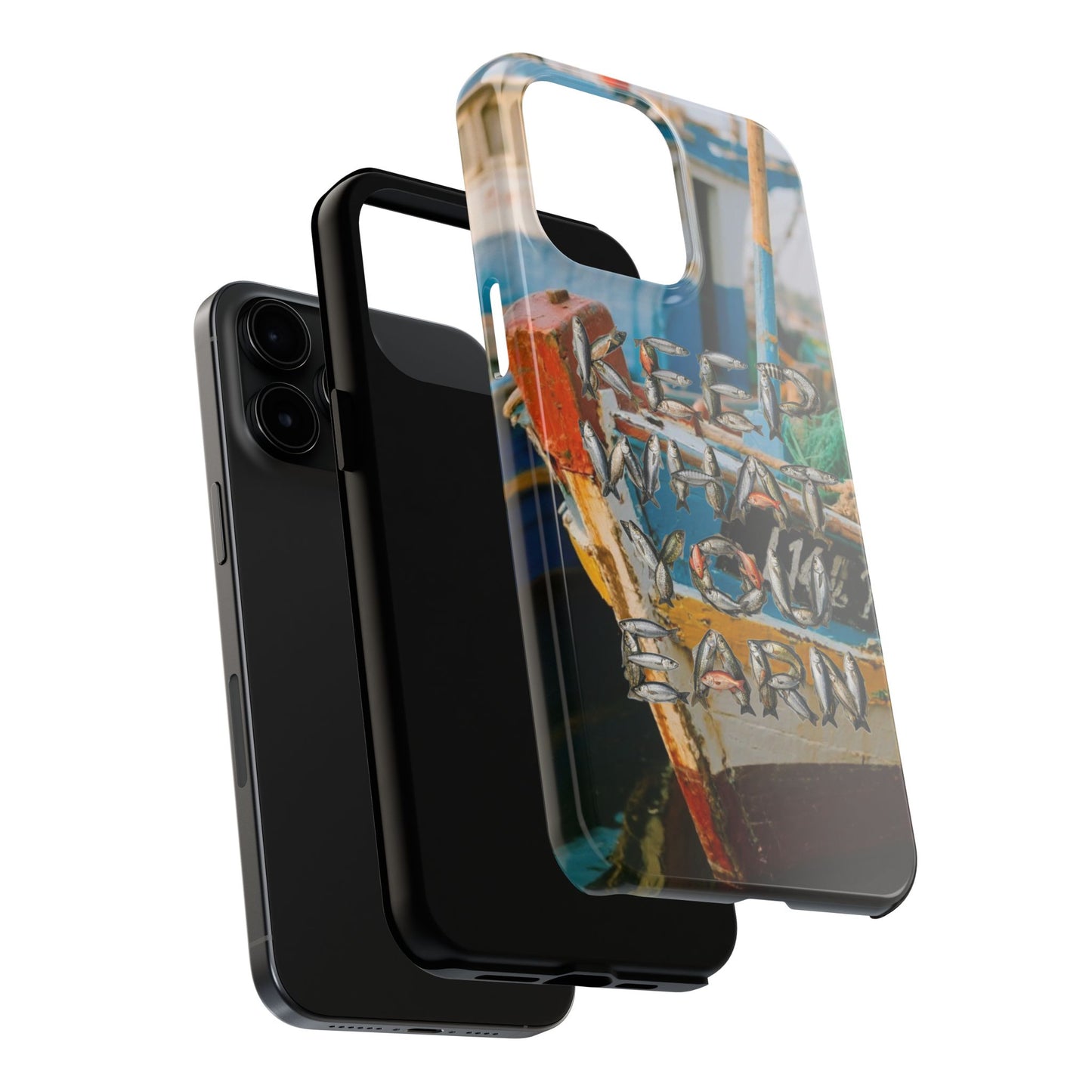 Keep What You Earn Fishing Phone Case