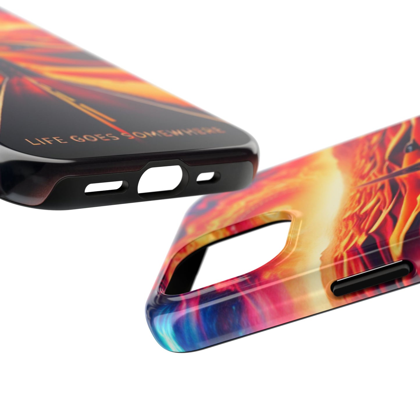 Life Goes Somewhere Phone Case