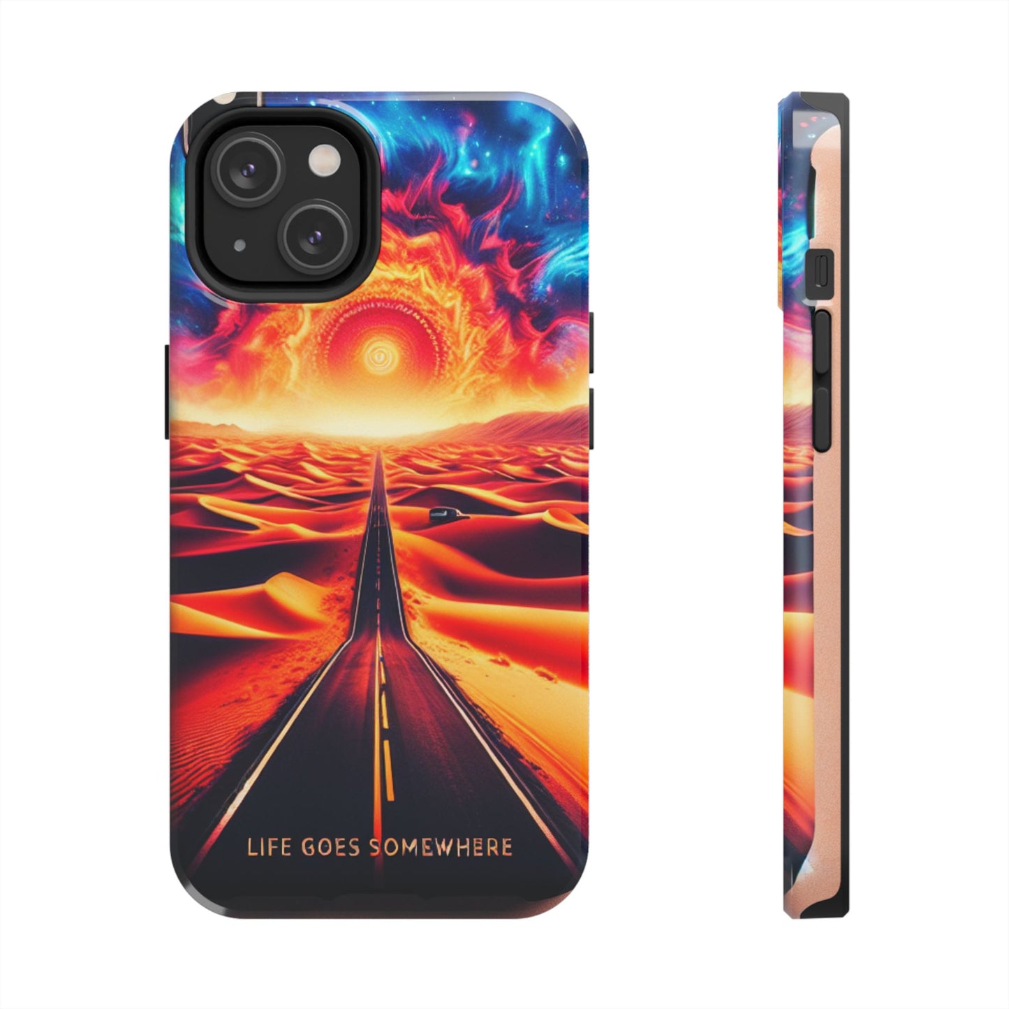 Life Goes Somewhere Phone Case