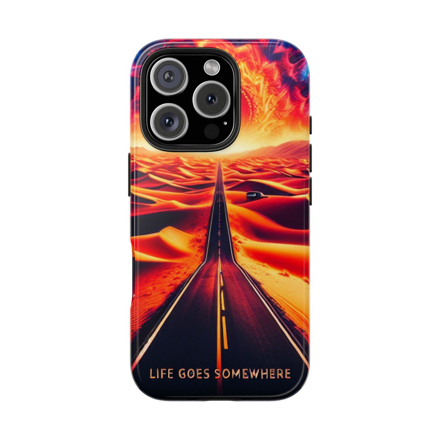 Life Goes Somewhere Phone Case