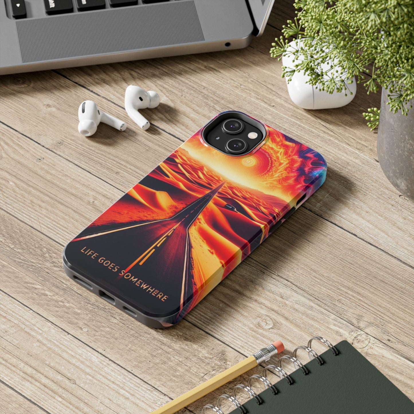 Life Goes Somewhere Phone Case