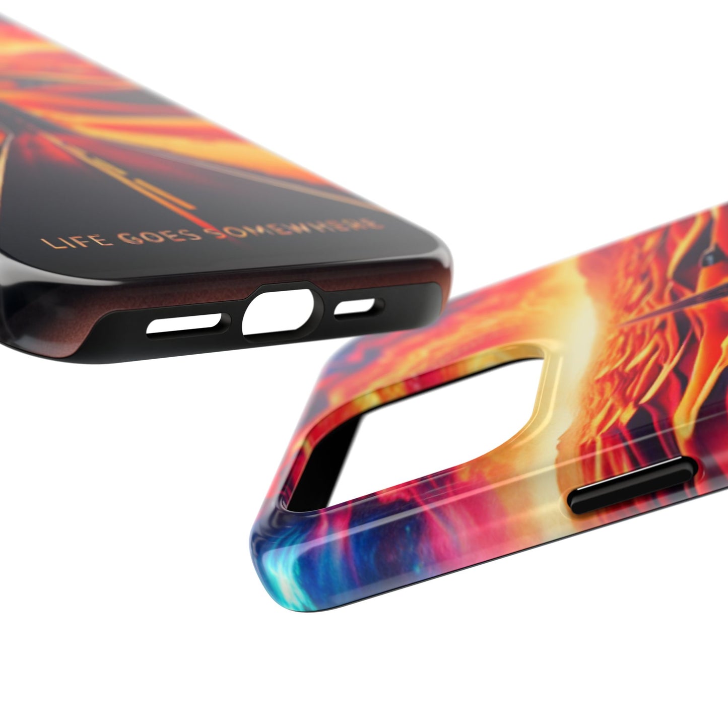 Life Goes Somewhere Phone Case