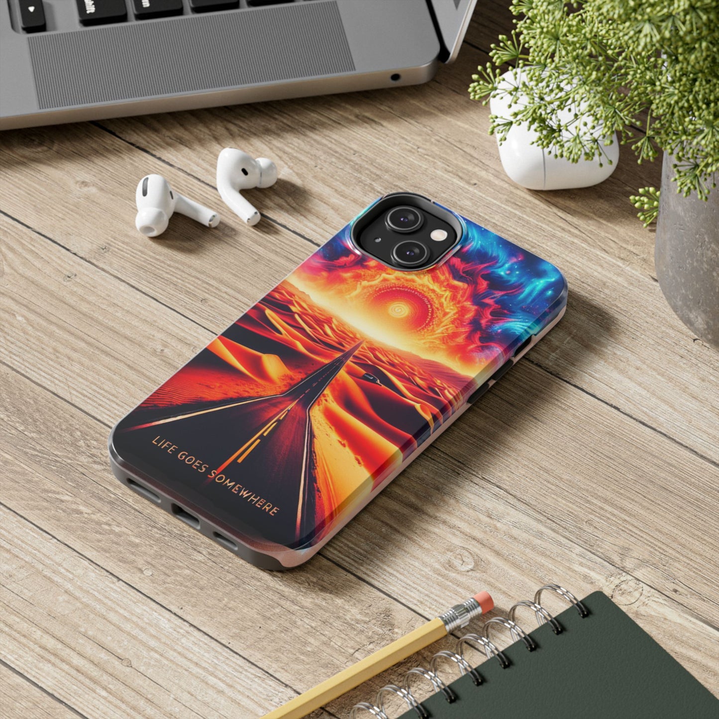 Life Goes Somewhere Phone Case