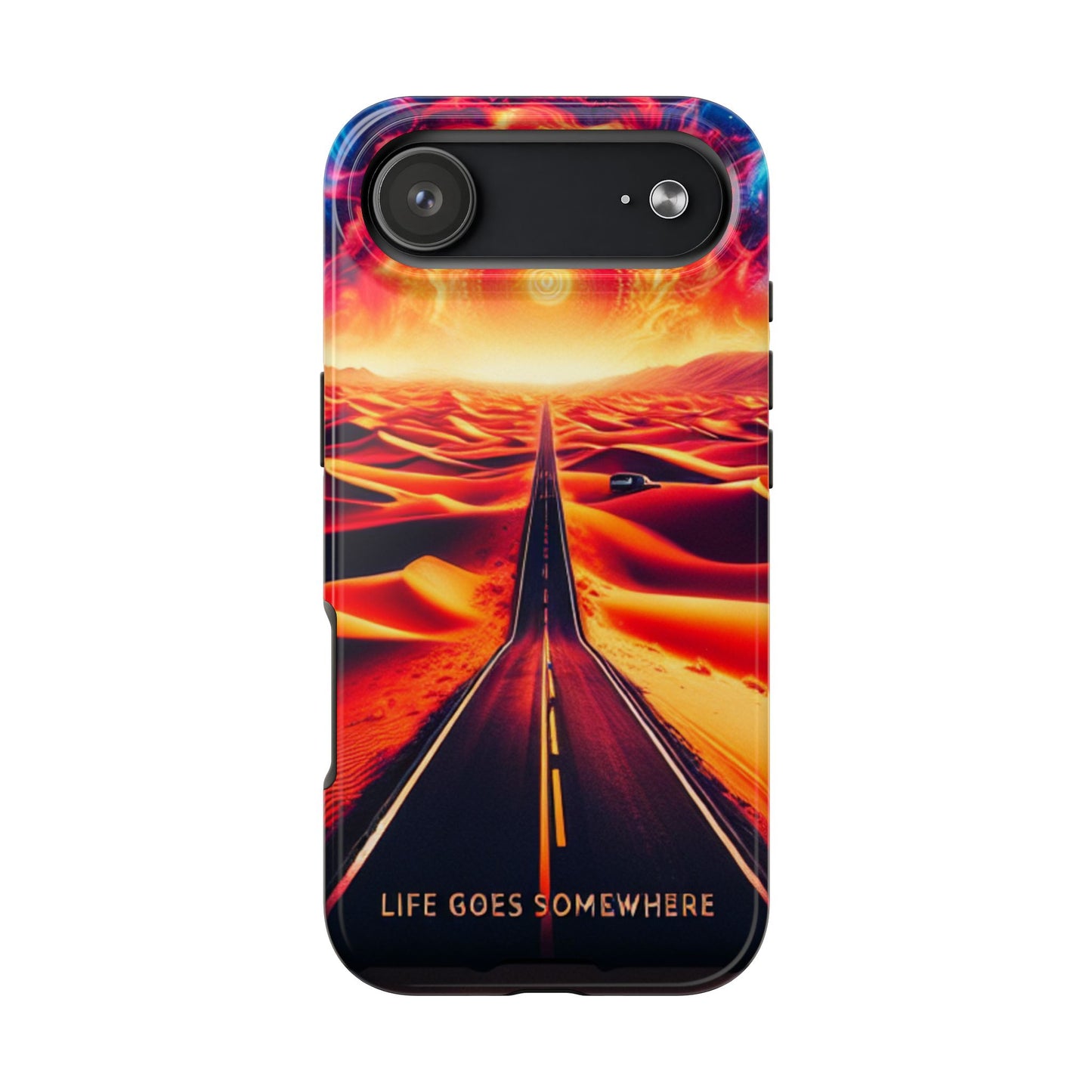 Life Goes Somewhere Phone Case