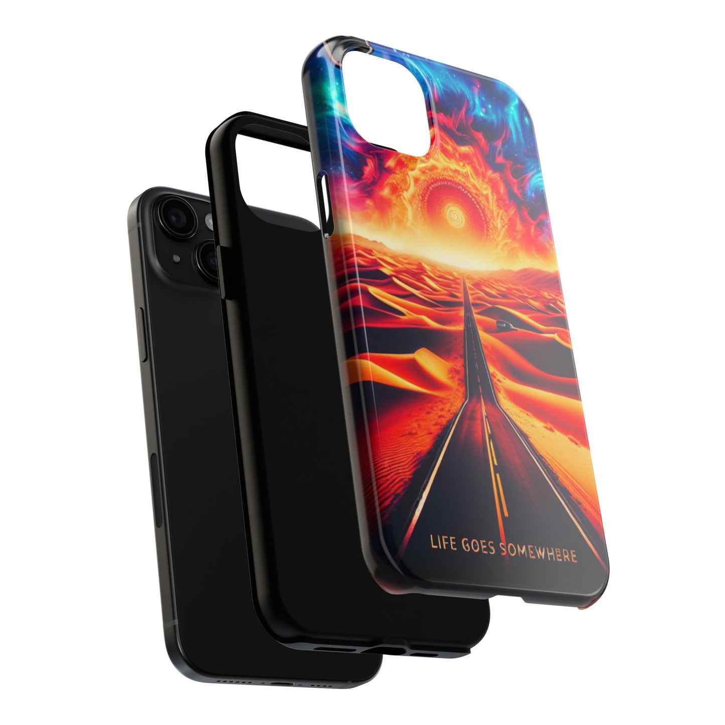 Life Goes Somewhere Phone Case