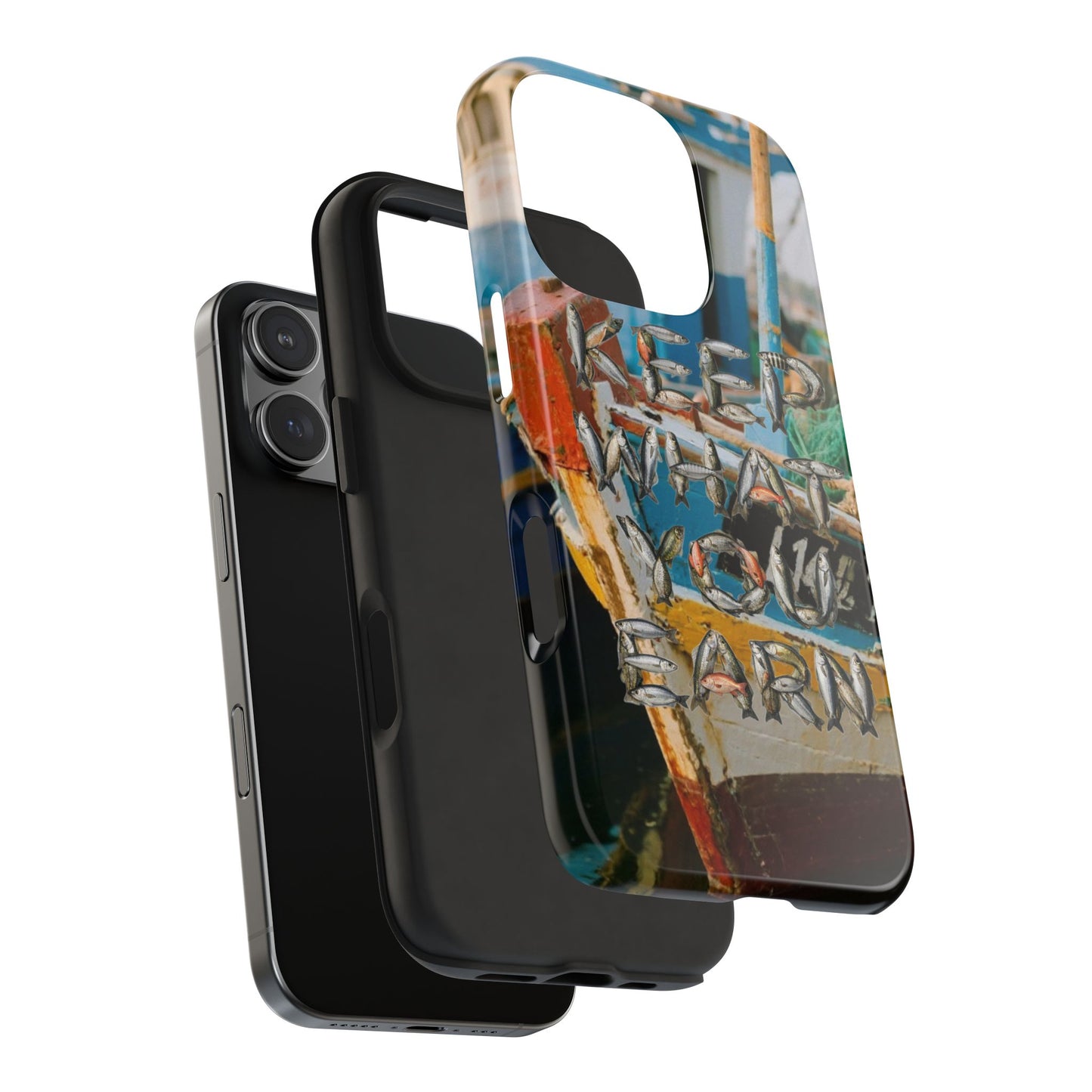 Keep What You Earn Fishing Phone Case