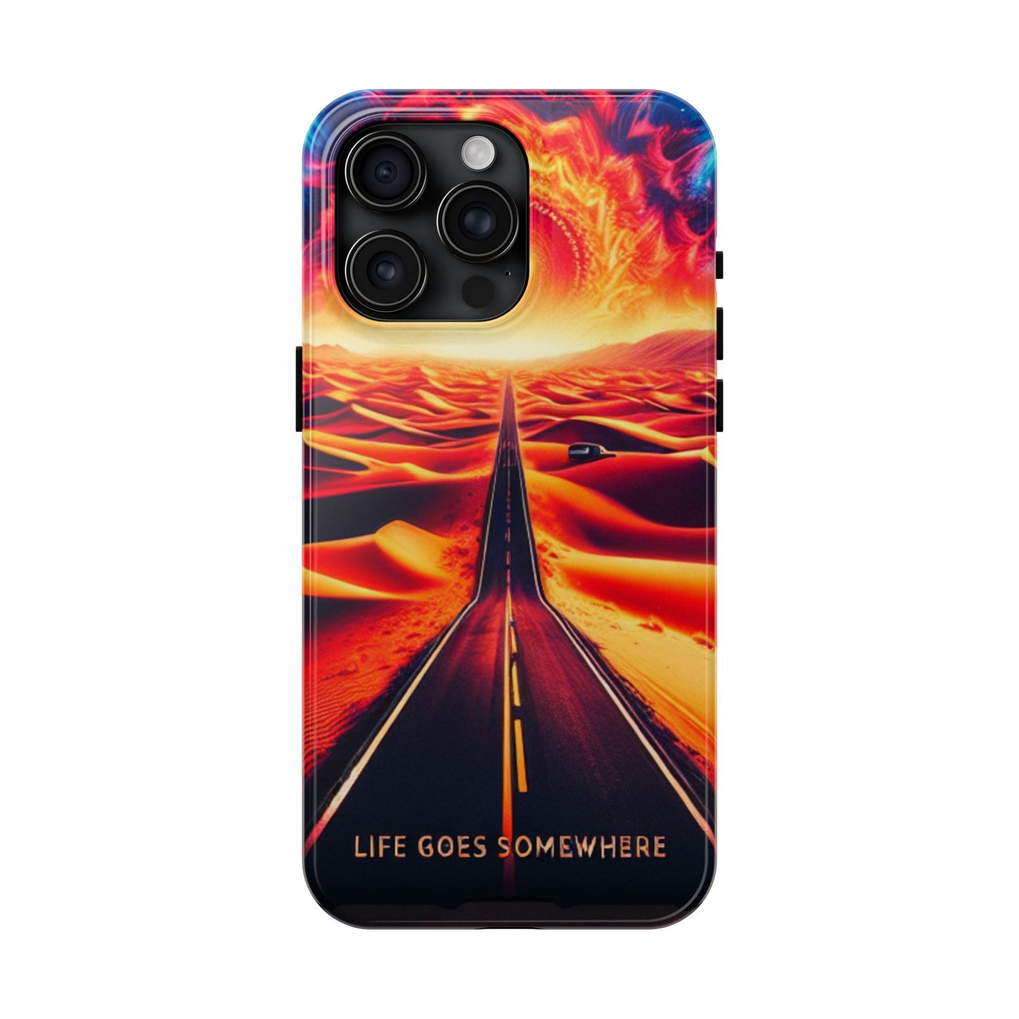 Life Goes Somewhere Phone Case