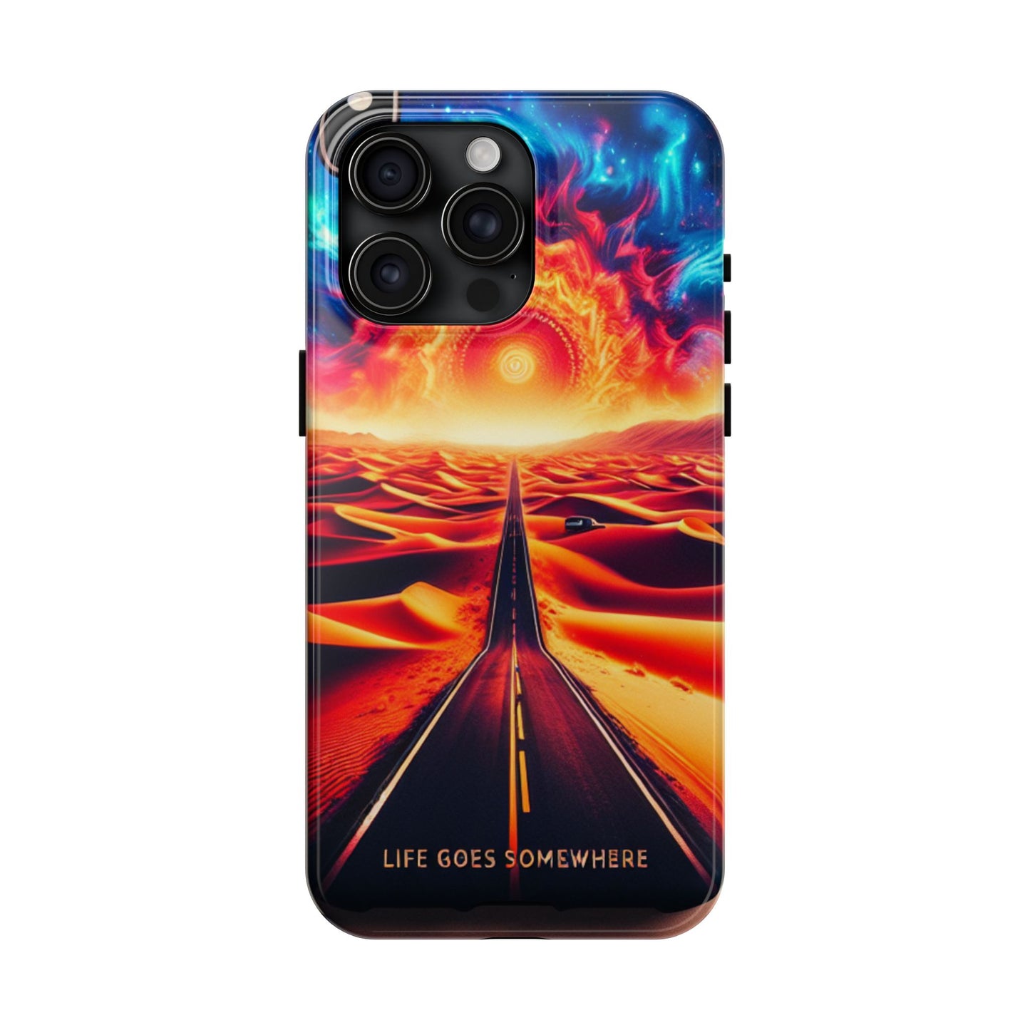 Life Goes Somewhere Phone Case