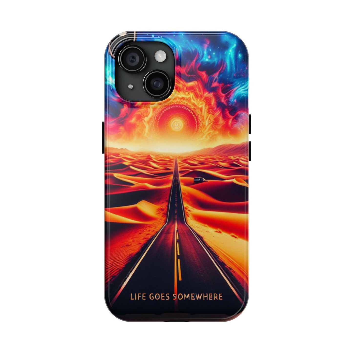 Life Goes Somewhere Phone Case