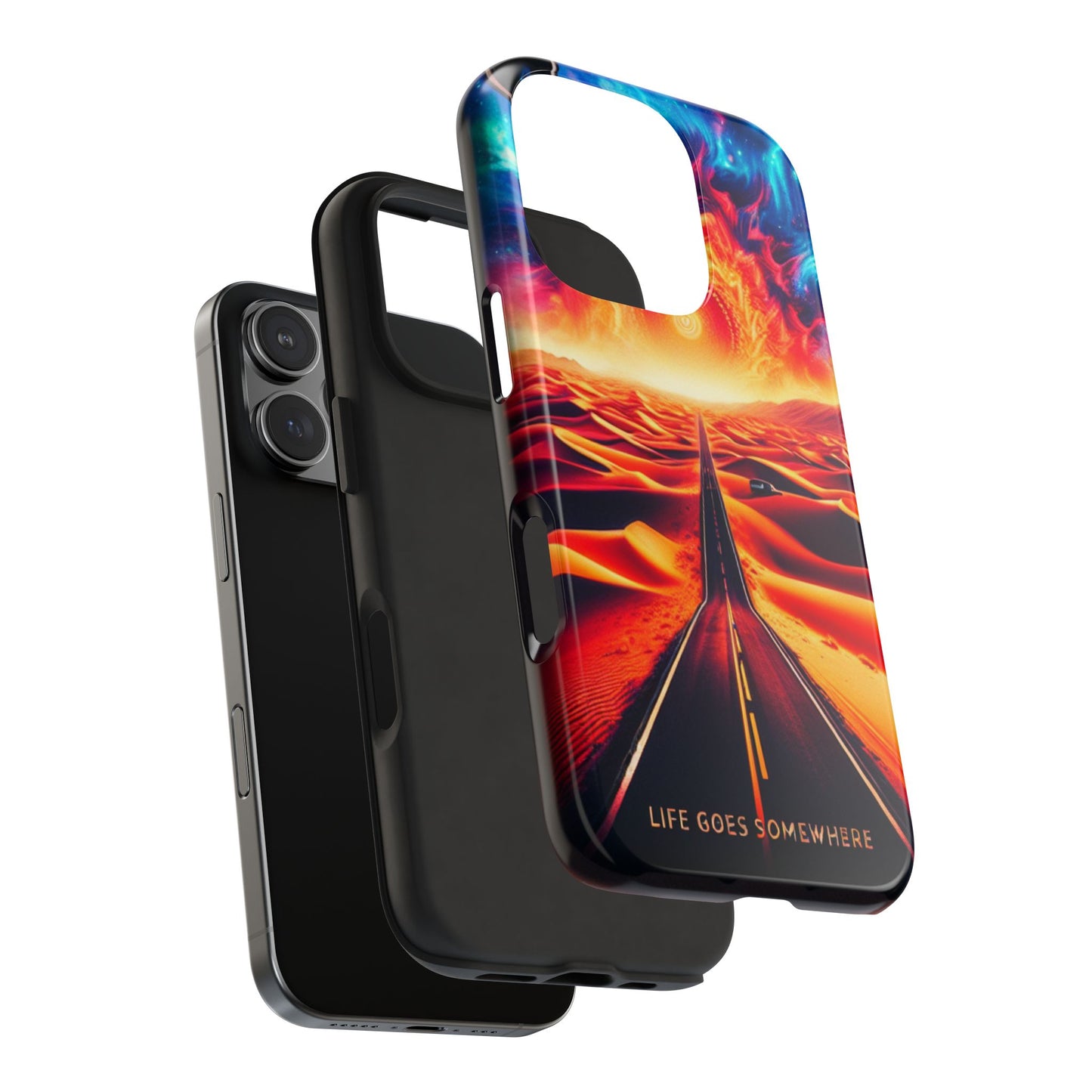 Life Goes Somewhere Phone Case