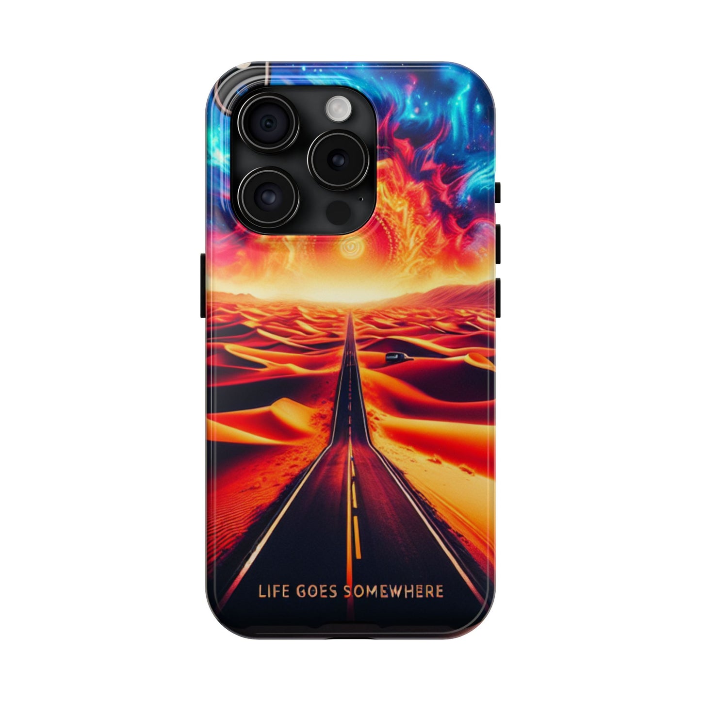 Life Goes Somewhere Phone Case
