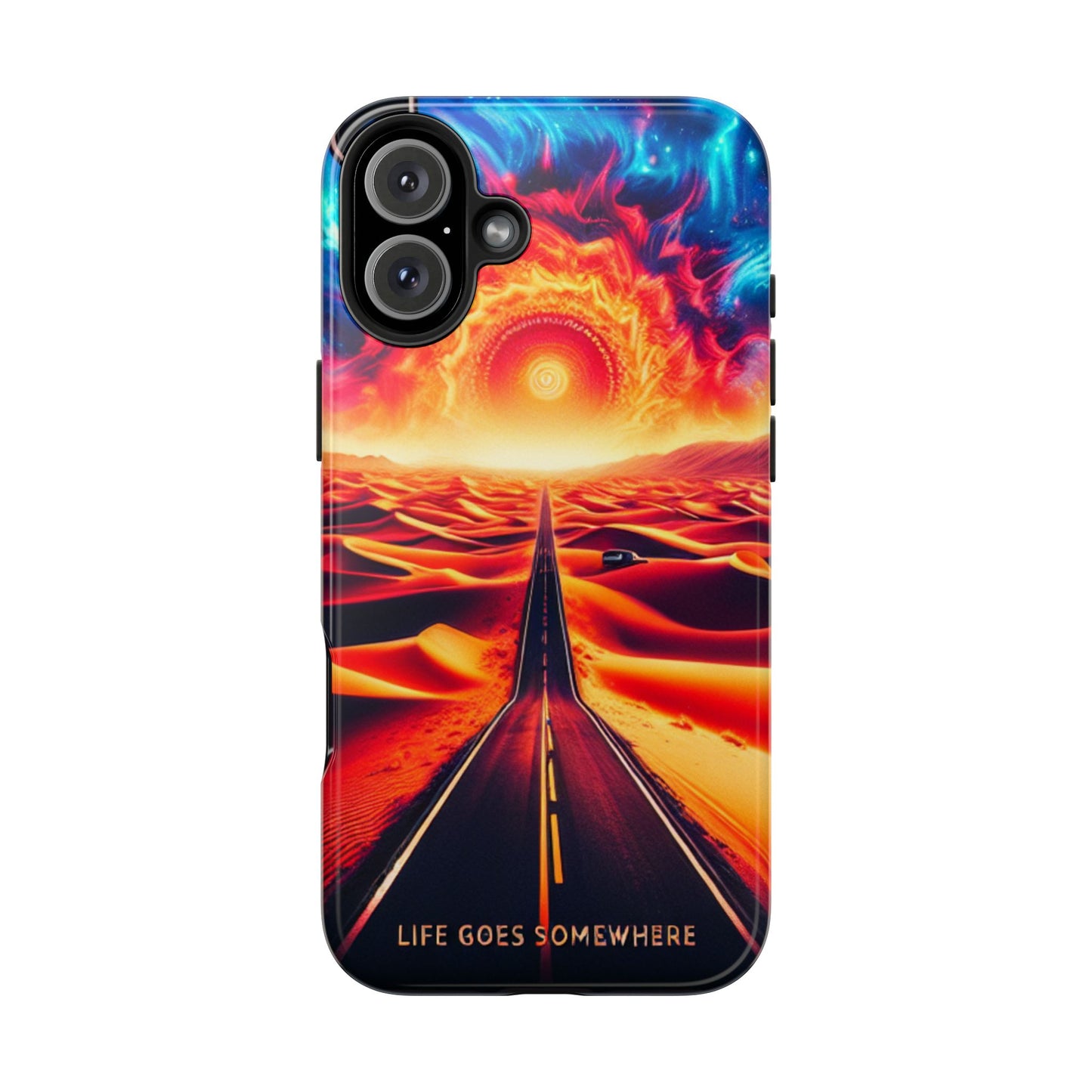 Life Goes Somewhere Phone Case