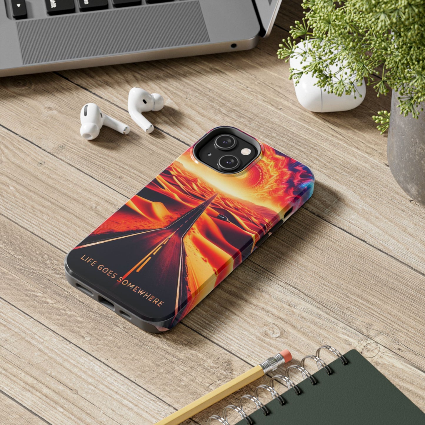 Life Goes Somewhere Phone Case