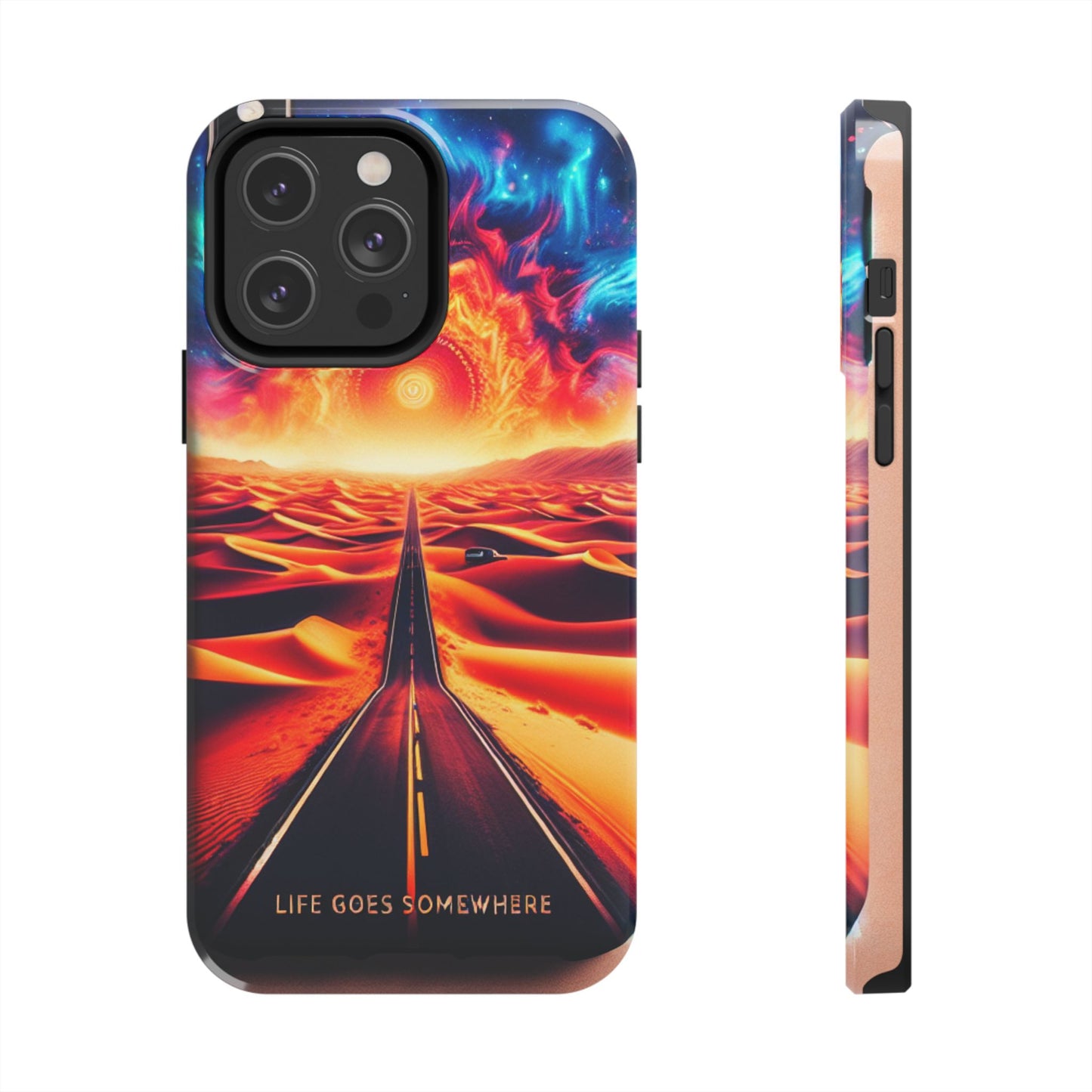 Life Goes Somewhere Phone Case