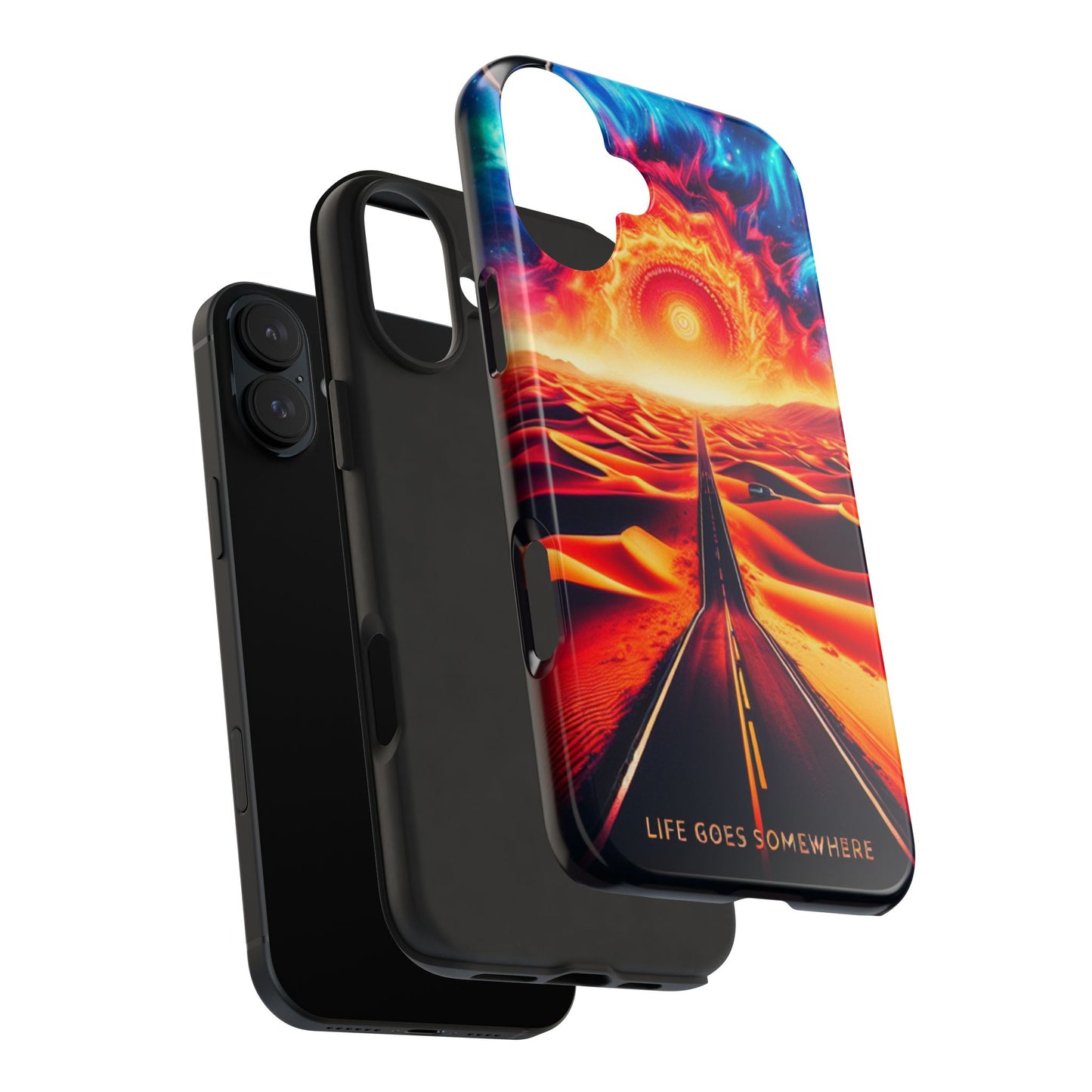 Life Goes Somewhere Phone Case