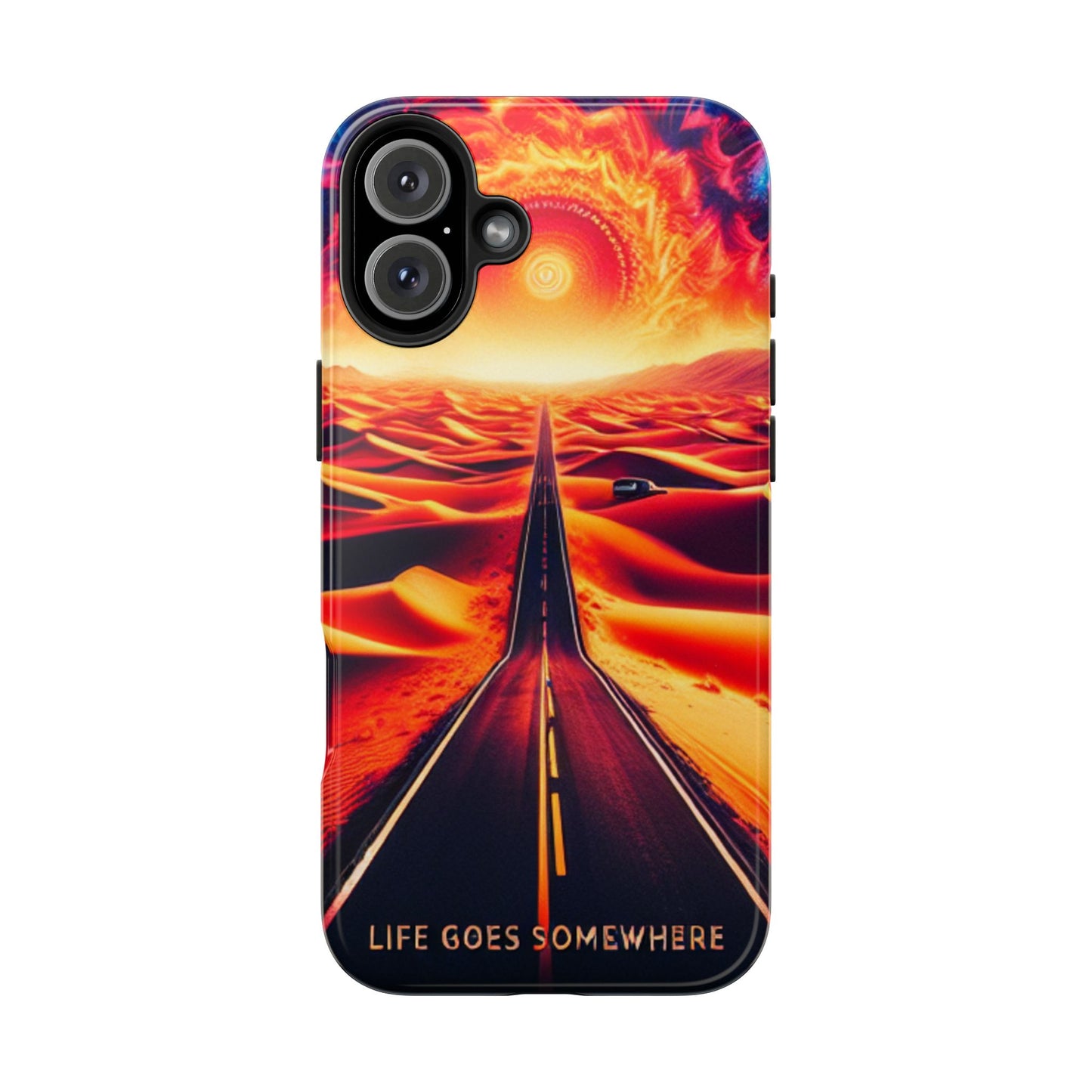 Life Goes Somewhere Phone Case