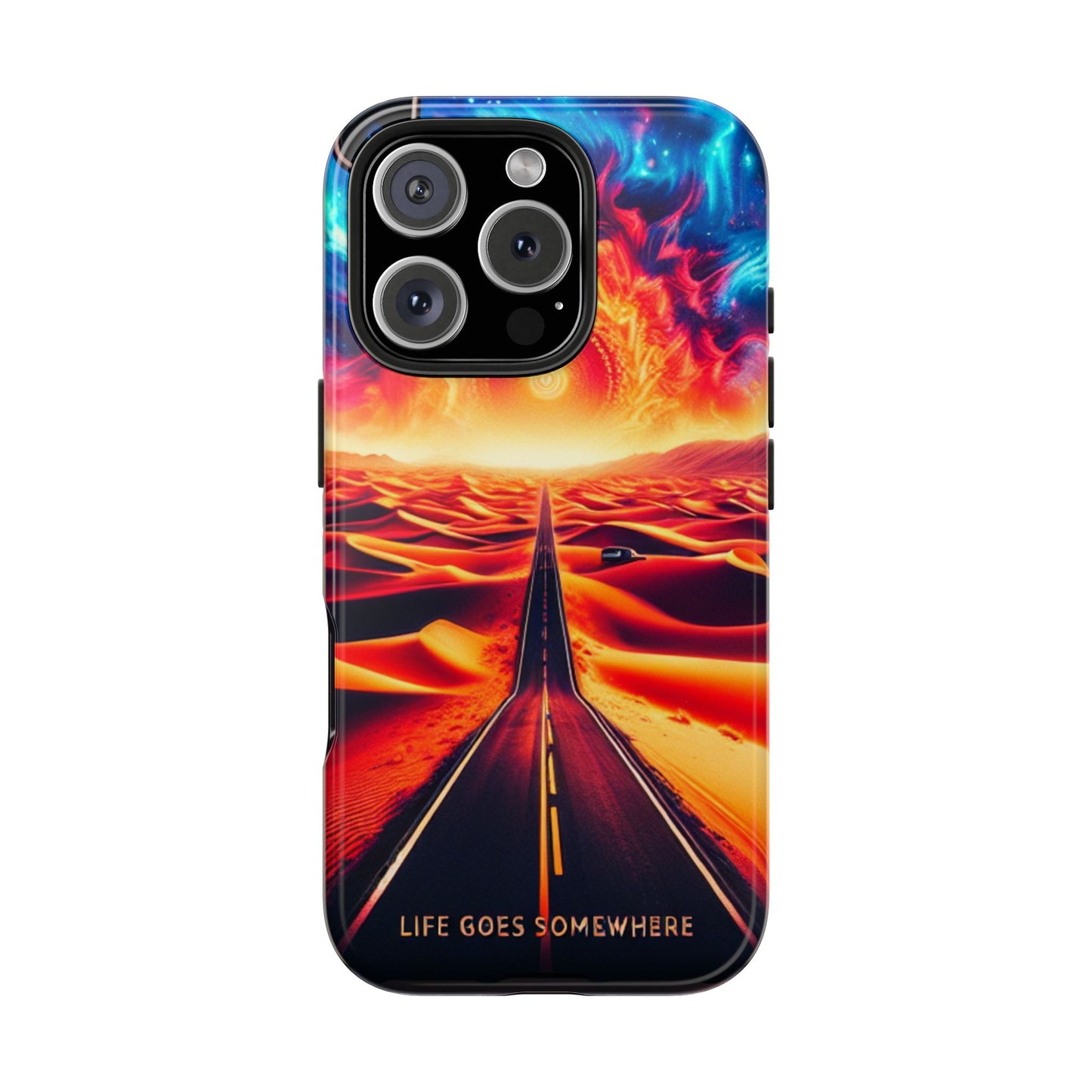 Life Goes Somewhere Phone Case