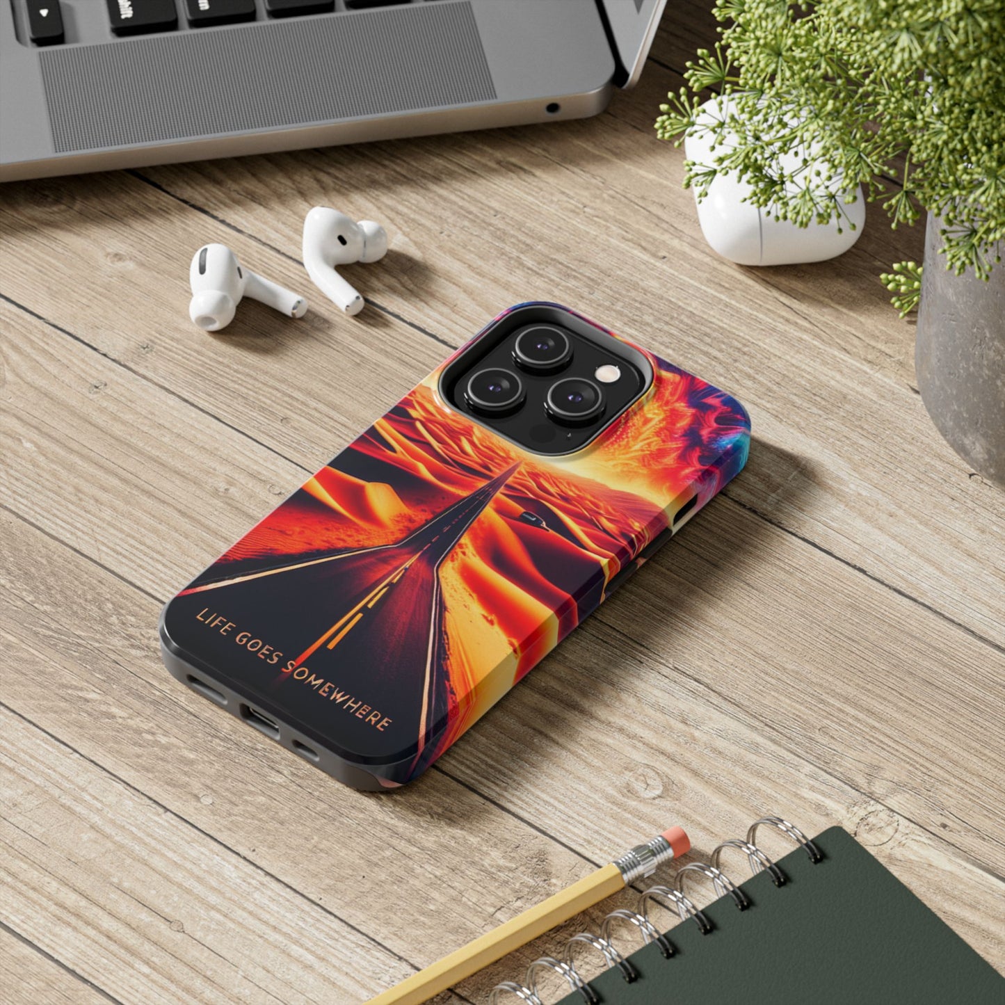 Life Goes Somewhere Phone Case